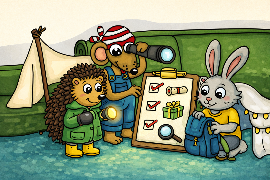 Schnitzeljagd zum Kindergeburtstag – Ideen, Ablauf & Tipps