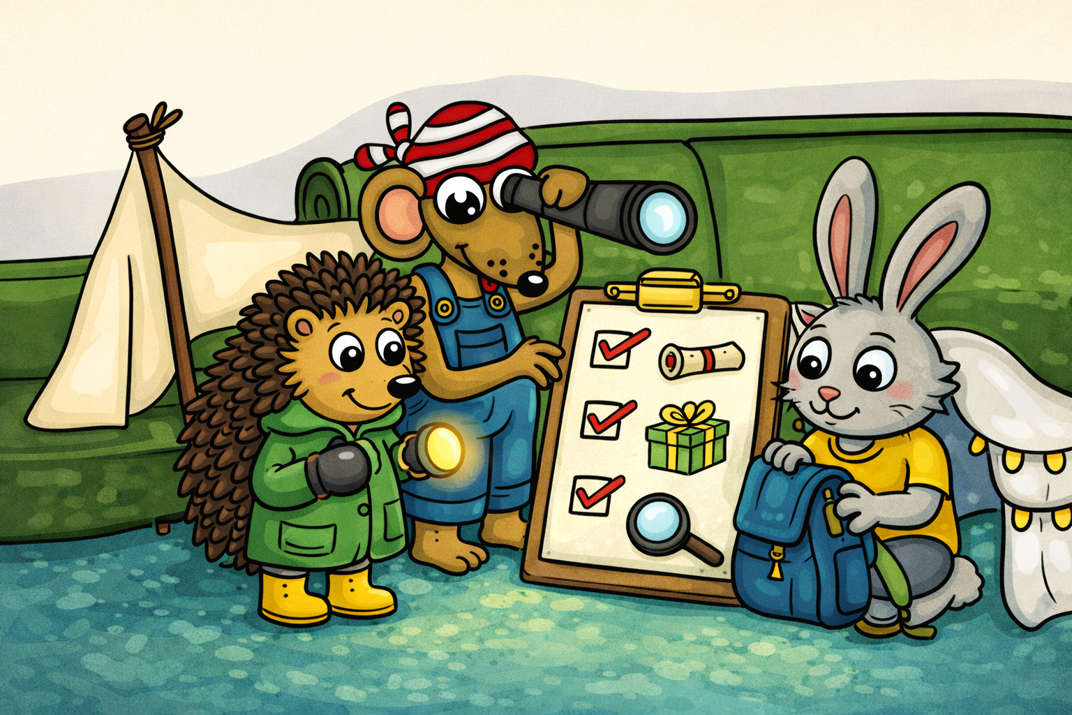 Schnitzeljagd zum Kindergeburtstag – Ideen, Ablauf & Tipps