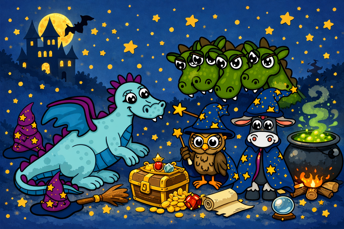 Eine magische Zauberer-Schnitzeljagd zum Kindergeburtstag