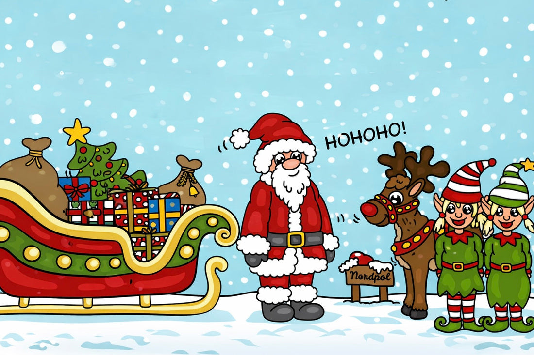 Weihnachts-Schatzsuche für Kinder – ein magisches Familienabenteuer im Advent