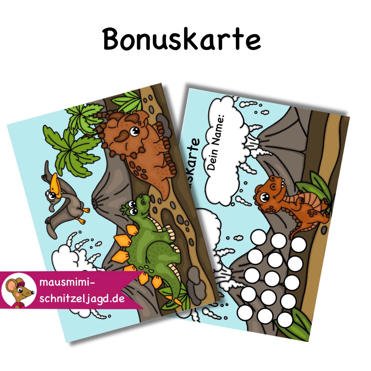 Bonuskarte „Dinosaurier“ für Kinder. Hier siehst du eine süße Bonuskarte mit gemaltem Motiv und dem Satz "Du bist super!" zum Ausdrucken als PDF-Download. Du kannst dein Kind ganz einfach motivieren und belohnen. Die kleinen Felder auf der Rückseite der Karte kannst du zum Beispiel stempeln, mit Stickern bekleben oder beschriften. Am Ende wartet dann eine tolle Belohnung auf dein Kind, die ihr vorher festlegt. 
