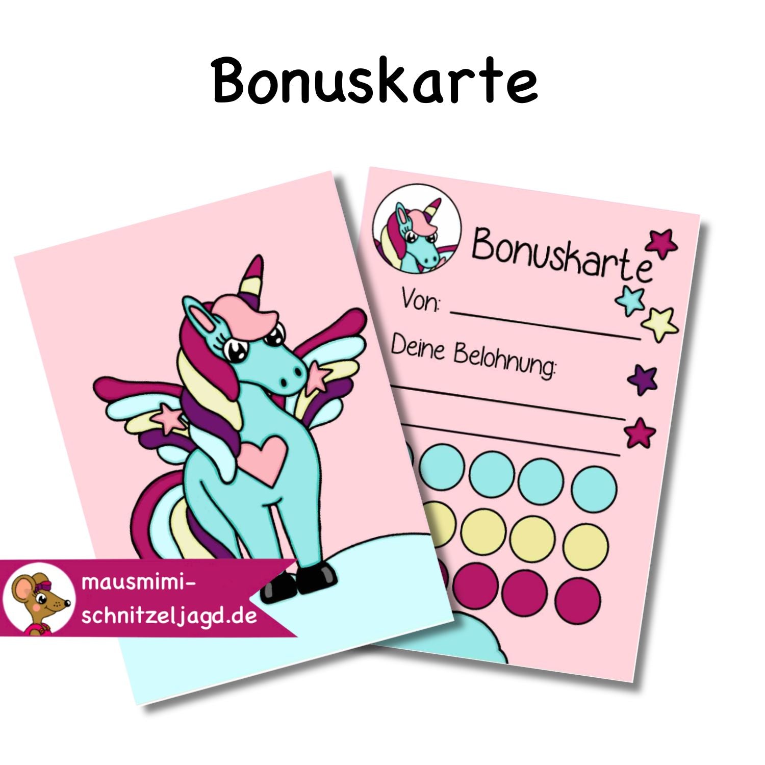 Bonuskarte „Pegasus“ für Kinder. Hier siehst du eine süße Bonuskarte mit gemaltem Motiv und dem Satz "Du bist super!" zum Ausdrucken als PDF-Download. Du kannst dein Kind ganz einfach motivieren und belohnen. Die kleinen Felder auf der Rückseite der Karte kannst du zum Beispiel stempeln, mit Stickern bekleben oder beschriften. Am Ende wartet dann eine tolle Belohnung auf dein Kind, die ihr vorher festlegt. 