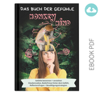 "Monkey Mind - das Buch der Gefühle". In diesem ebook findest du 50 Gefühle, die pro Emotion auf 4 Seiten detailliert beschrieben werden: Wie fühlt sich das an? In welchen Situationen fühlt man so? Welche Glaubenssätze stehen dahinter?
Und welche  Bedürfnisse? Zu jedem Gefühl gibt es Reflexionsfragen und Bewältigungsstrategien, damit du mit deinen Gefühlen arbeiten und sie bewältigen kannst. Buch als PDF-Download direkt nach dem Kauf. 
